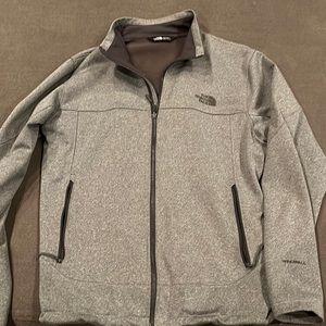 Northface Softshell Jacket Grey Large